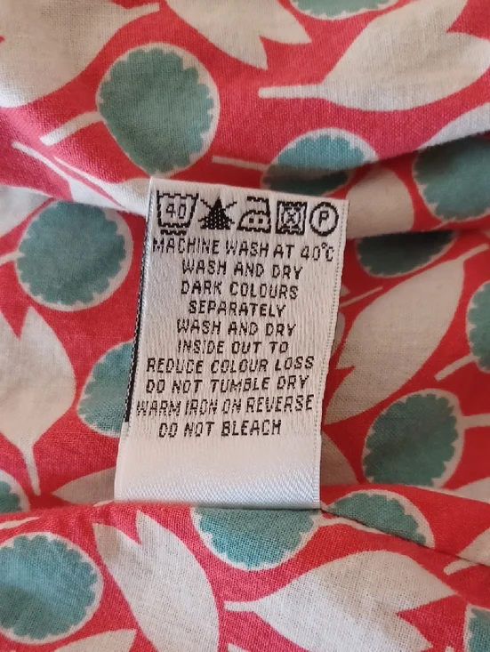 Boden Sz 8, (Runs S), Navy Blazer Jacket with Cream Buttons - Picture 6 of 8